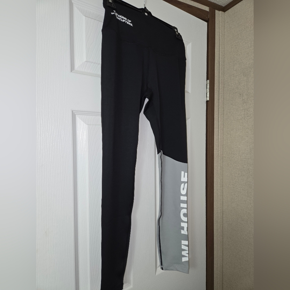 H&M Black and Gray Leggings Comfortable and Versatile